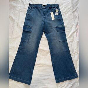 NWT VINTAGE x AMERICA Women's Blue Jeans SIZE 14